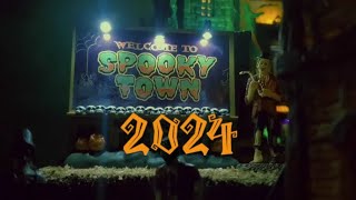 My full Lemax Spooky Town display 2024 [upl. by Inat]