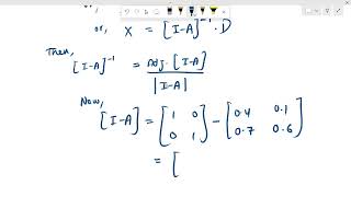 Input Output Analysis  Mathematical Methods [upl. by Becht]