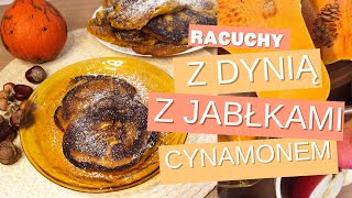 Racuchy dyniowe z jabłkiem orzechami i cynamonem [upl. by Calvin]