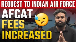 Air Force AFCAT Notification Fees Increased😱 New Update Dec 2023  Learn With Sumit [upl. by Eniamart]