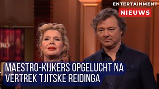 Opluchting onder Maestrokijkers na vertrek Tjitske Reidinga [upl. by Dinnie32]