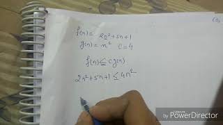 Big oh notation lecture5ADA [upl. by Alahc]