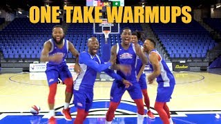 How the Harlem Globetrotters Warm Up [upl. by Acirred75]