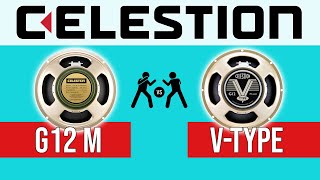 Celestion G12M Greenback vs Celestion VType  Which is Better  Marshall Plexi Tone Test [upl. by Ardnyk]