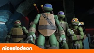 Las Tortugas Ninja  Intrusos en la Guarida  TMNT  Nickelodeon en Español [upl. by Grewitz]