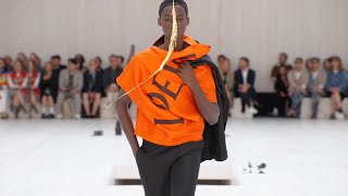 Loewe Menswear  SpringSummer 2025  Paris Fashion Week [upl. by Annahs]