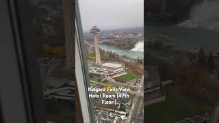 View of Niagara Falls from 47th Floor Hotel [upl. by Mikah]