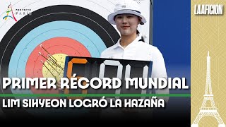 Lim Sihyeon impone nuevo récord mundial y olímpico en París 2024 [upl. by Ludewig]