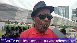 Albert Bernard BONGO ESSONO et sa base disent oui au vote référendaire lors dune conférence [upl. by Penrose]