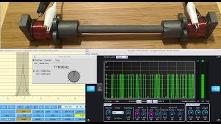 VLF BAND CW RECEIVE  QUISK SDR vs CW REGEN  LIVE demo using BICOIL Ferrite Rod TXRX antenna [upl. by Roswell]