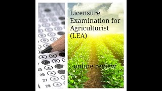 AGRICULTURE online Review  Licensure Examination for Agriculturist reviewer [upl. by Enal250]