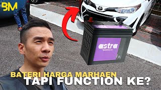 NAK BATERI KERETA HARGA MARHEAN  Aku tukar ke Bateriku Astra 2022 2023 [upl. by Eirena378]