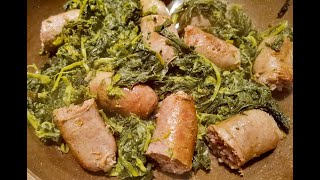 BROCCOLETTI E SALSICCIA  friarielli e salsiccia con videoricetteinsieme [upl. by Towne]