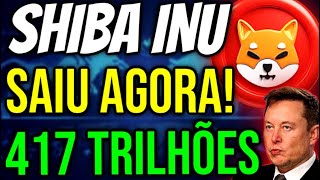 🚨URGENTE  MAIOR ALTCOIN SEASON DA HISTÓRIA SHIBA INU AGORA [upl. by Unhsiv]