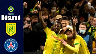 Nantes vs PSG 31 Highlights amp Goals  Ligue 1 HD [upl. by Ulberto]