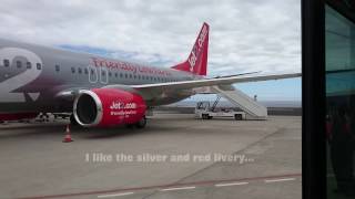 Jet2 Trip Report  Glasgow to Tenerife  BRAND NEW B737800  GJZHV [upl. by Ardnaskela]