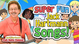 🔴 LIVE  ABCs Counting Brain Breaks and More  Super FUN Jack Hartmann Songs [upl. by Aenet]