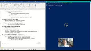 PowerShell WriteOutput command Intro to PowerShell series video 144 [upl. by Retlaw]