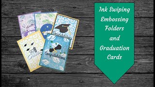 Embossing Folders Ink Swiping and Graduation CardsChatting With My Sister [upl. by Patti247]