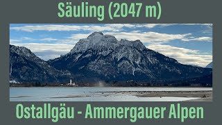 10 Säuling 2047 m  Ammergauer Alpen [upl. by Ratcliff]