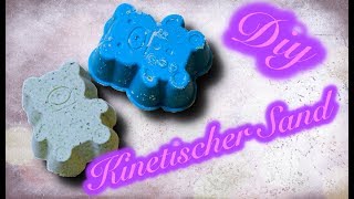 HOW TO KINETISCHER SAND MIT NUR 2 ZUTATEN ⎟KINETIC SAND⎟SIMPLE DIY ⎟TURORIAL [upl. by Kimble]