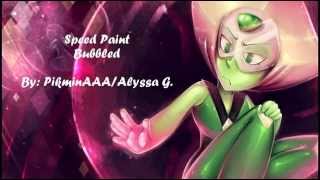 Bubbled Peridot  Steven Universe Speed Paint [upl. by Brouwer509]