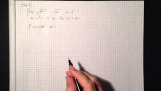 Matematikk R1 Derivasjonsregler [upl. by Hazem]