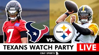 Texans vs Steelers Live Streaming Scoreboard Free PlayByPlay Highlights NFL Hall Of Fame Game [upl. by Ojybbob631]