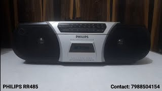 PHILIPS RR485 STEREO RADIO RECORDER [upl. by Eustis]