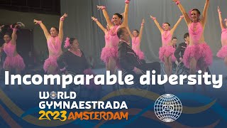 World Gymnaestrada Amsterdam 2023 – Incomparable diversity [upl. by Alaunnoif]