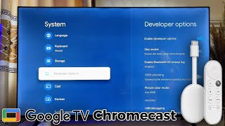 How to Enable and Disable Developer Options on Chromecast with Google TV [upl. by Aaron]