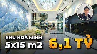 🔴 Review Nhà Đà Nẵng 636  MẪU NHÀ 3 TẦNG  THIẾT KẾ HIỆN ĐẠI  NHÀ HOÀ MINH  NHÀ ĐẸP 61 TỶ [upl. by Nij281]