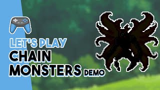 Lets Play Chainmonsters Demo  Choosing Our Starter and PVP [upl. by Lesde]