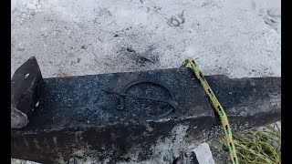 How to Forge a Penannular Brooch [upl. by Kacerek]