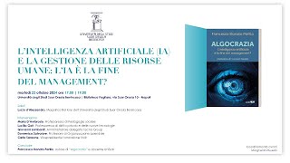 L’INTELLIGENZA ARTIFICIALE IA E LA GESTIONE DELLE RISORSE UMANE L’IA È LA FINE DEL MANAGEMENT [upl. by Diandre]