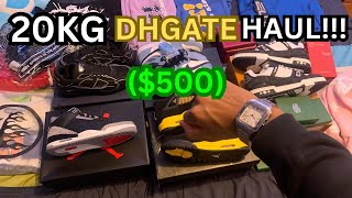 CRAZY BUDGET 20KG DHGATE HAUL [upl. by Manbahs]