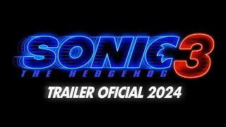 SONIC 3 LA PELICULA TRAILER OFICIAL  CINEMACON 2024 [upl. by Docia]