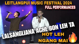 LALSANGLIANA  LEITLANGPUI MUSIC FESTIVAL 2024  Full Performances  CHE BON LEH TAA Reaction [upl. by Emawk]