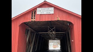 ICONIC RED COVERED BRIDGE DEMOLISHED tubalcain rant anecdote 5 [upl. by Eytteb]