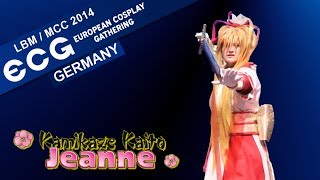 ENG SUB Kamikaze Kaito Jeanne  ECG Germany 2014 LBM  MCC Cosplay [upl. by Nnyllaf507]