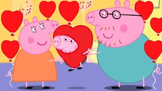 💝 NEW 💝 Mummy Pigs Best Valentines Day Peppa Pig Official Family Kids Cartoon [upl. by Eima]