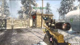 Black Ops  Gold L96A1 Sniper Rifle 112 in Search amp Destroy [upl. by Berthoud]