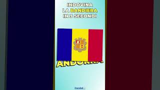 Indovina la bandiera in 3 secondi  quiz shorts bandiere [upl. by Kcirddor524]