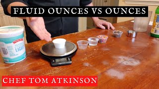 Fluid Ounces vs Ounces  Whats the Difference [upl. by Franza]