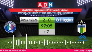 Audax Italiano vs OHiggins  Campeonato Primera 2024  Fecha 26 [upl. by Eldon]