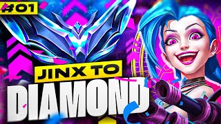 Jinx Unranked to Diamond 1  Jinx ADC Gameplay Guide  Season 13 Jinx Gameplay [upl. by Wong]