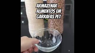 Armazenar alimentos em garrafas pet [upl. by Airret699]