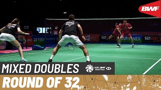 YONEX All England Open 2023  MairsMoore ENG vs KimJeong KOR  R32 [upl. by Chard]