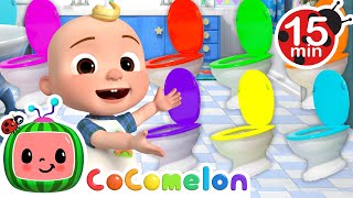 Rainbow Potty Training Song  15 MIN LOOP  CoComelon Nursery Rhymes amp Kids Songs [upl. by Winograd]