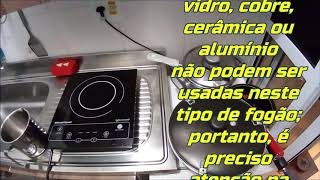 Testando Panelas Cooktop Indução [upl. by Gretel]